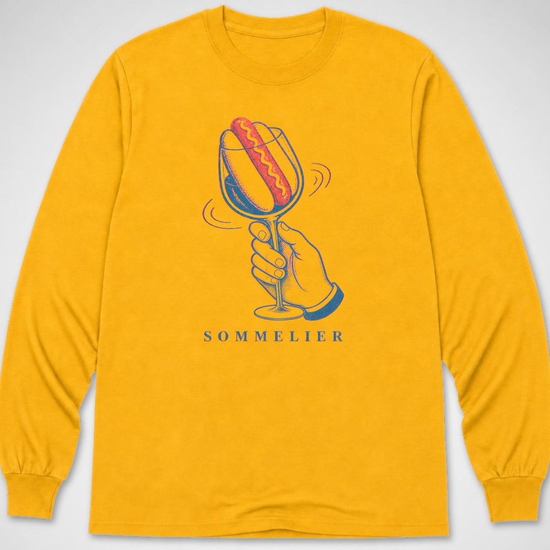 Hotdog Sommelier — Long Sleeve Tee product image 3