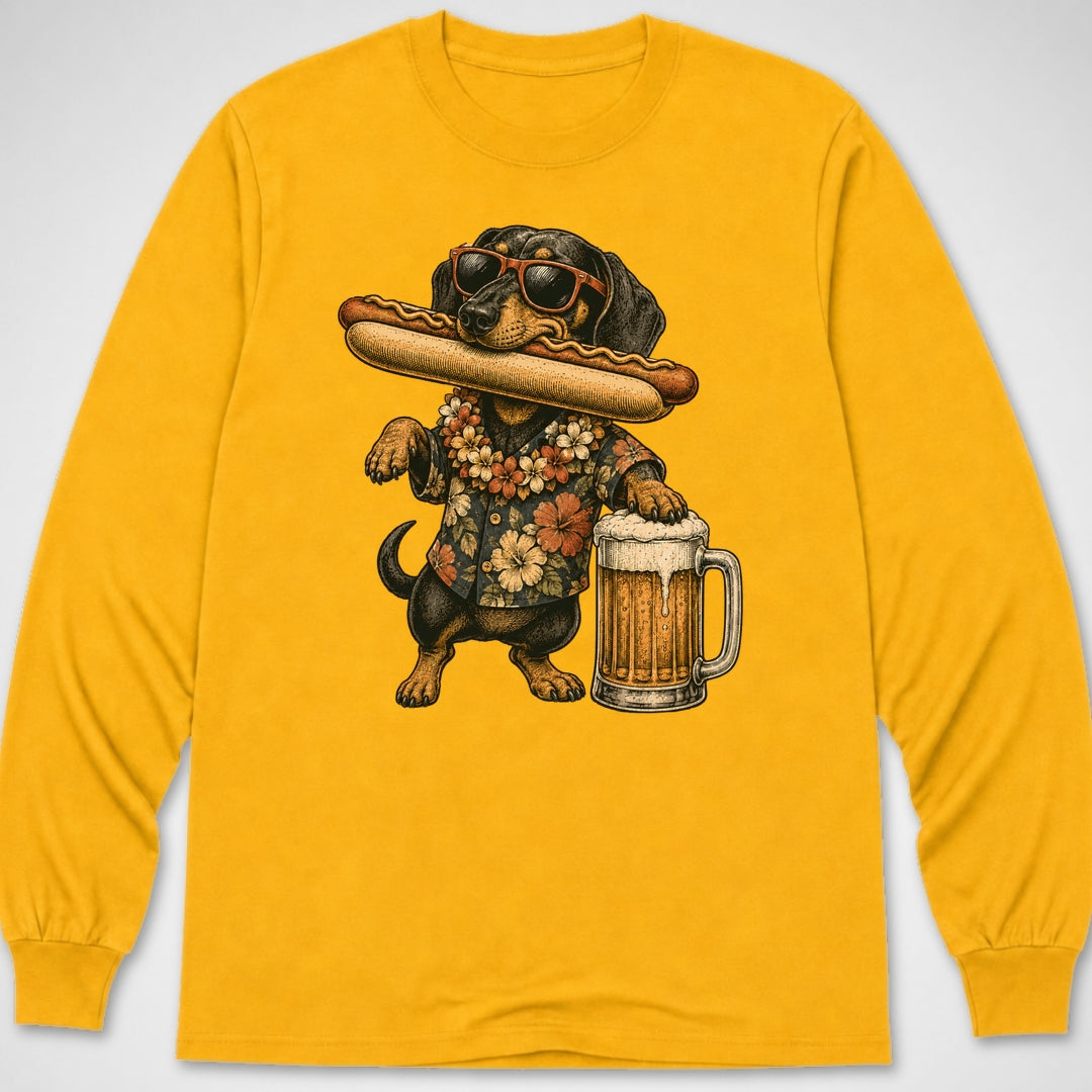 Wiener Vibes — Long Sleeve Tee product image 8