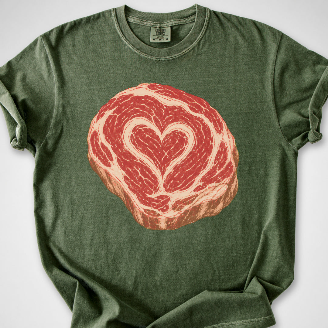 Ribeye Heart — Premium Tee product image 8
