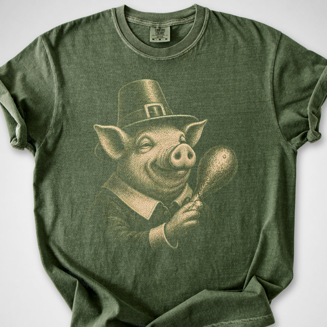 Pilgrim Pig — Premium Tee product image 7
