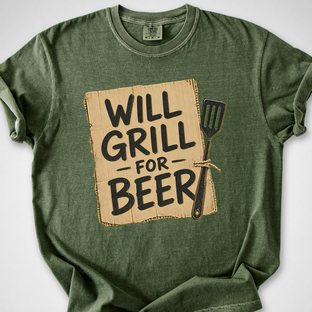 Will Grill For Beer — Premium Tee product image 7
