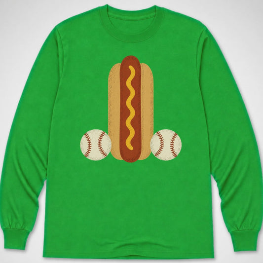 Balls & a Wiener — Long Sleeve Tee product image 1
