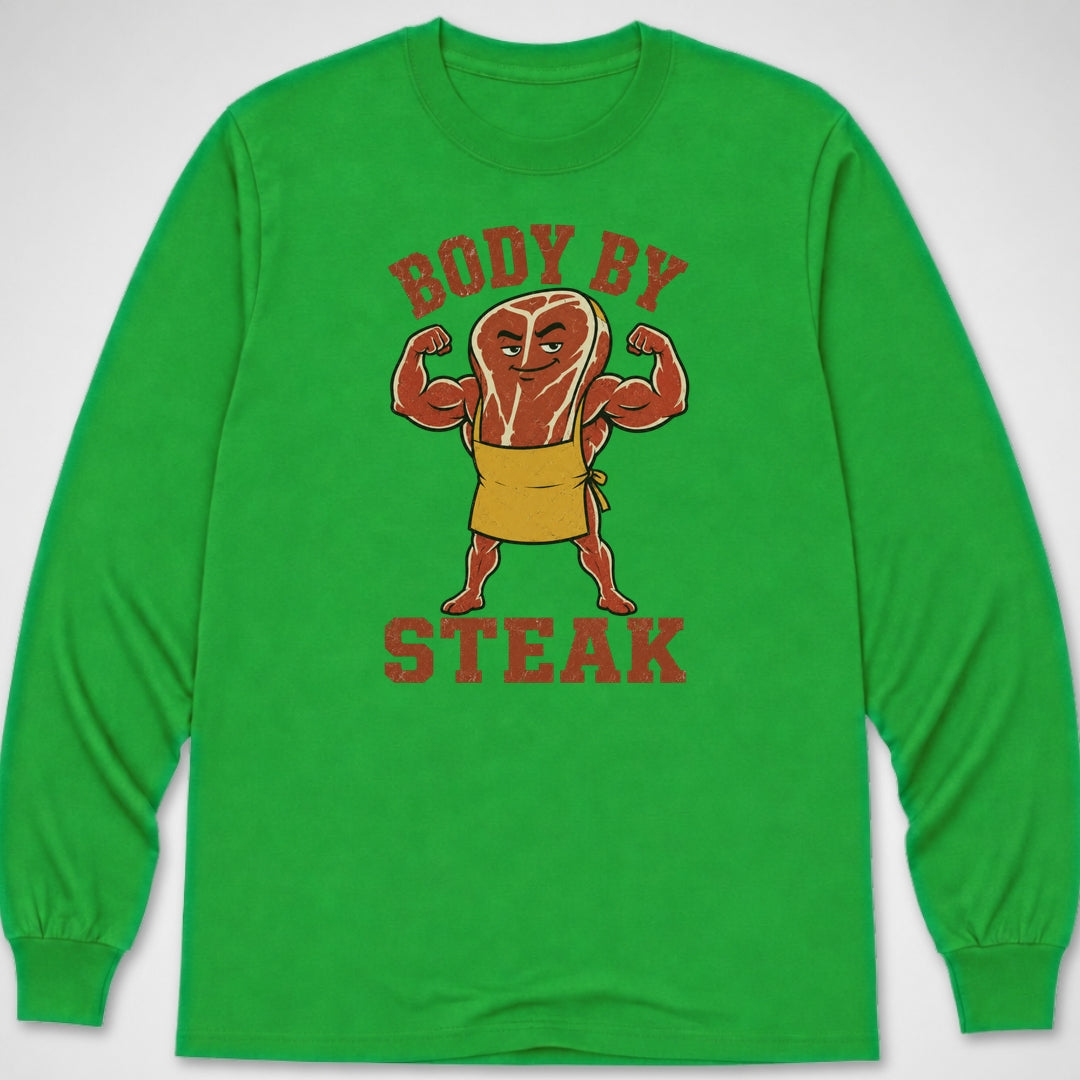 Body By Steak — Long Sleeve Tee product image 4