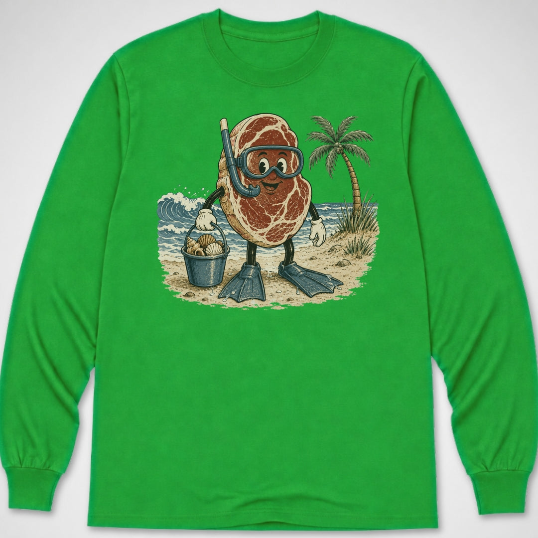 Scuba Steak — Long Sleeve Tee product image 5