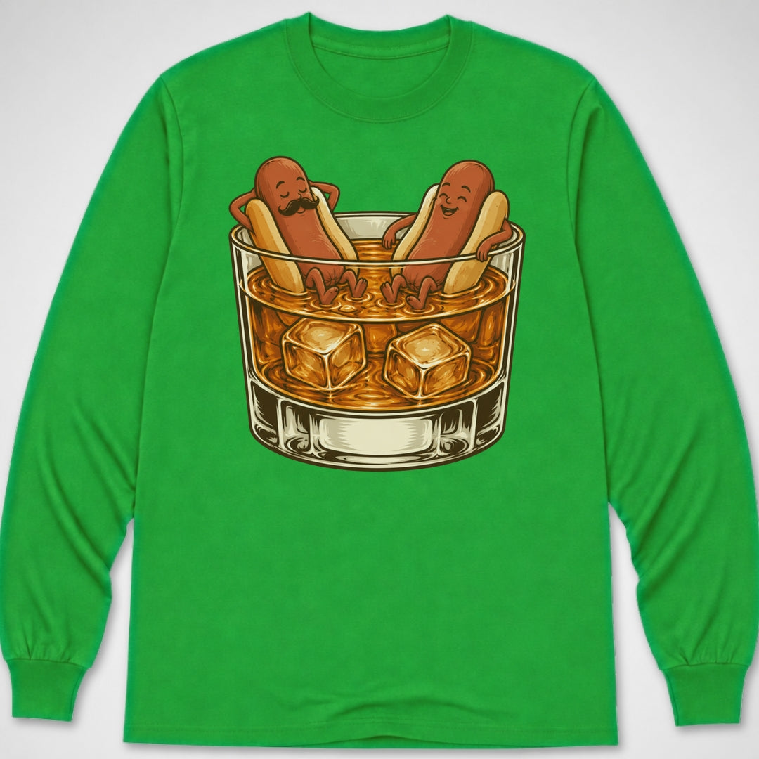 Bourbon Jacuzzi — Long Sleeve Tee product image 4
