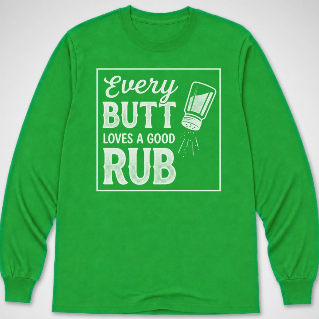 Good Butt Rub — Long Sleeve Tee product image 4