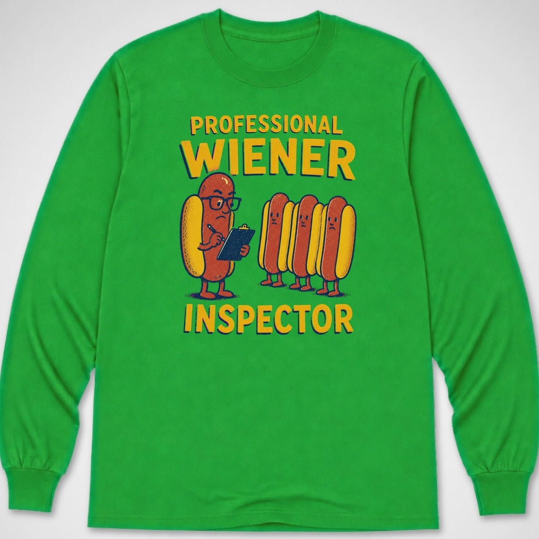 Wiener Inspector — Long Sleeve Tee product image 4