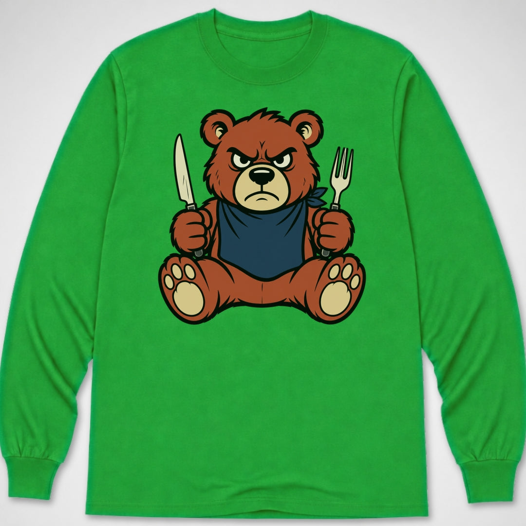 Hangry Bear — Long Sleeve Tee product image 1