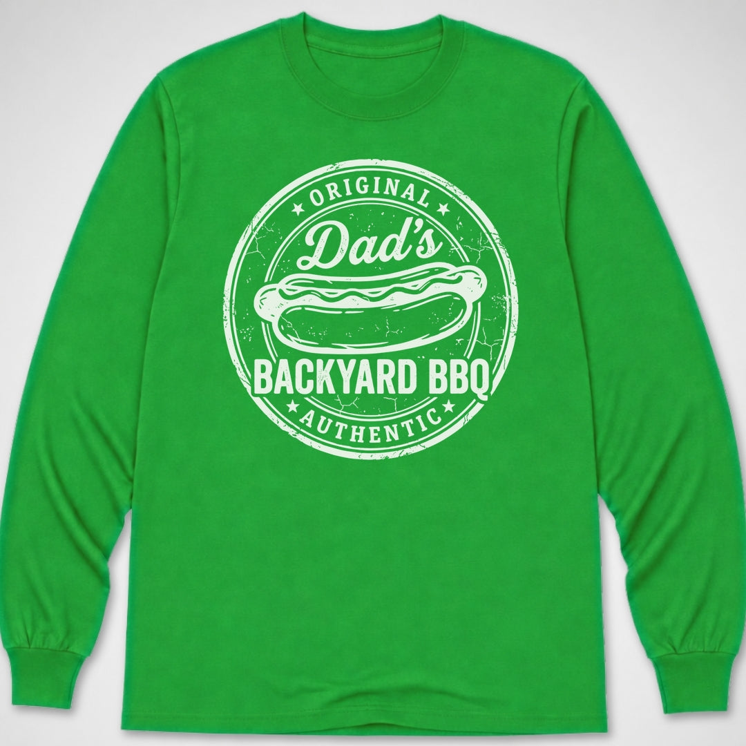 Dad's Backyard BBQ — Long Sleeve Tee product image 4
