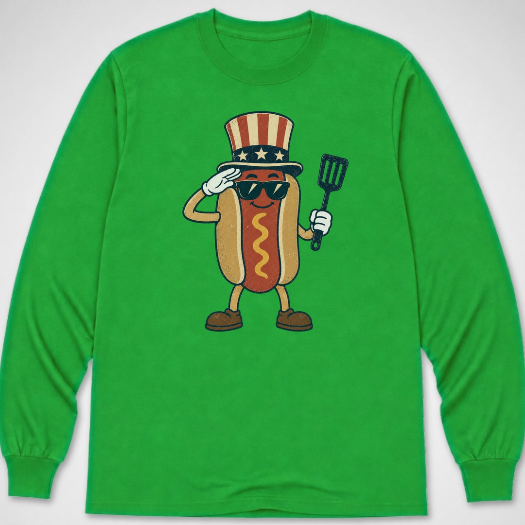 Uncle Sam's BBQ — Long Sleeve Tee product image 5