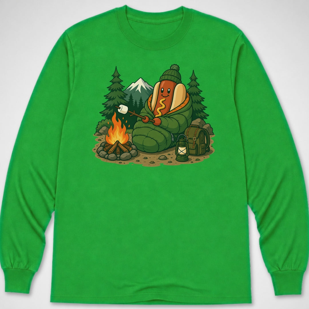 Camping Dog — Long Sleeve Tee product image 4