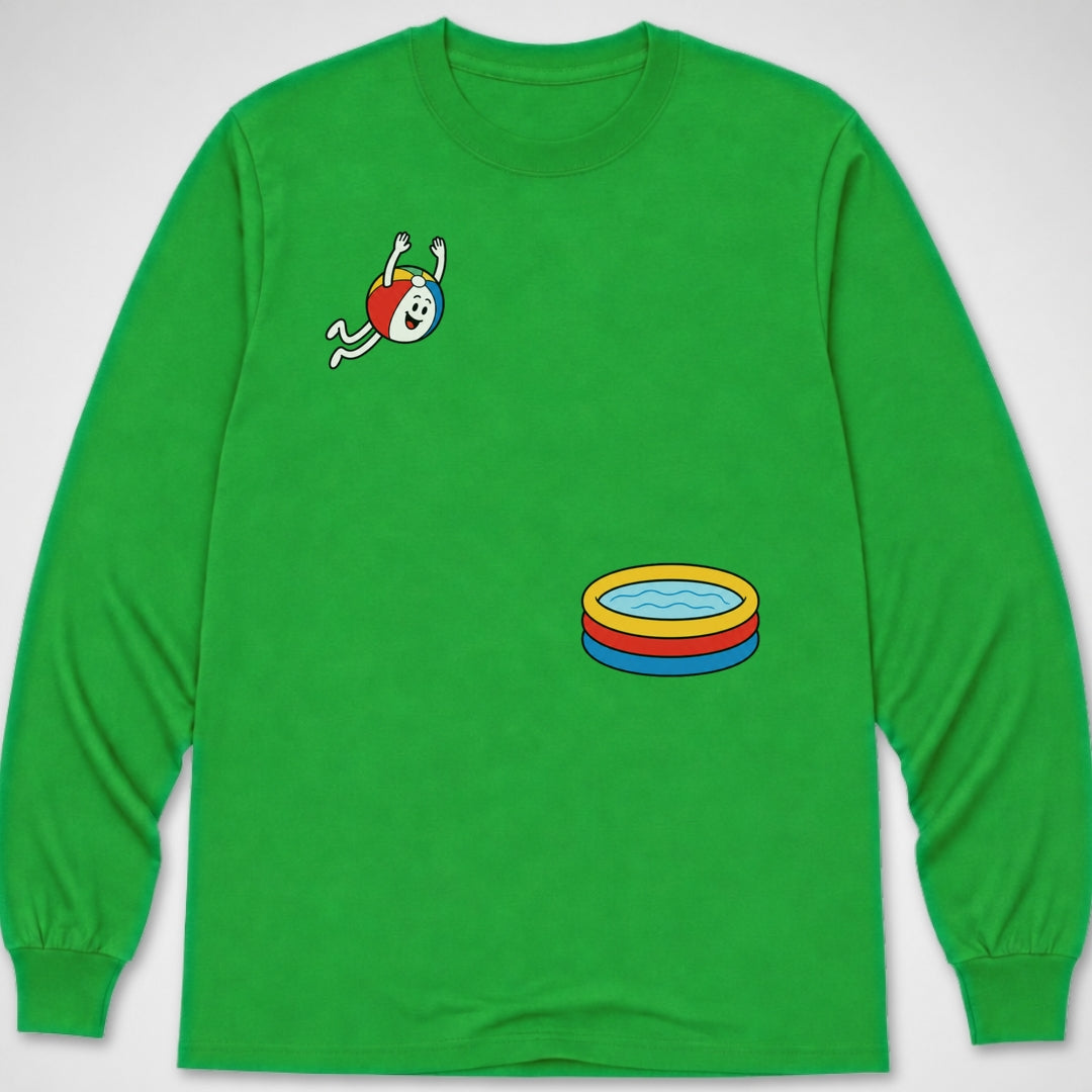 Beach Ball Dive — Long Sleeve Tee product image 5