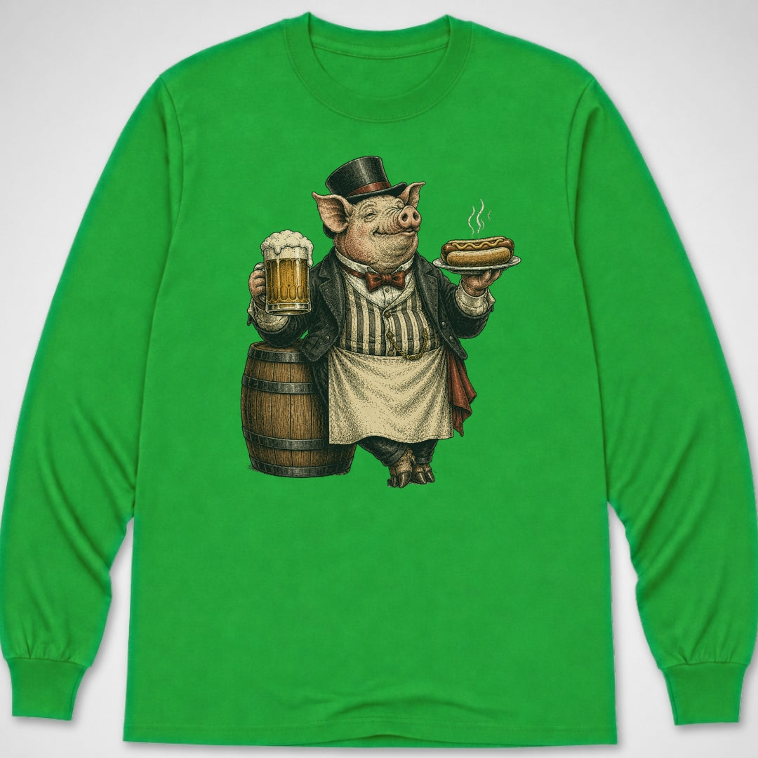 Swine Dining — Long Sleeve Tee product image 4