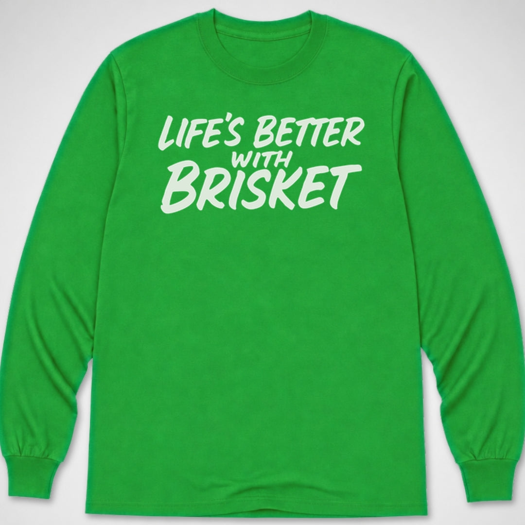 Better With Brisket — Long Sleeve Tee product image 4