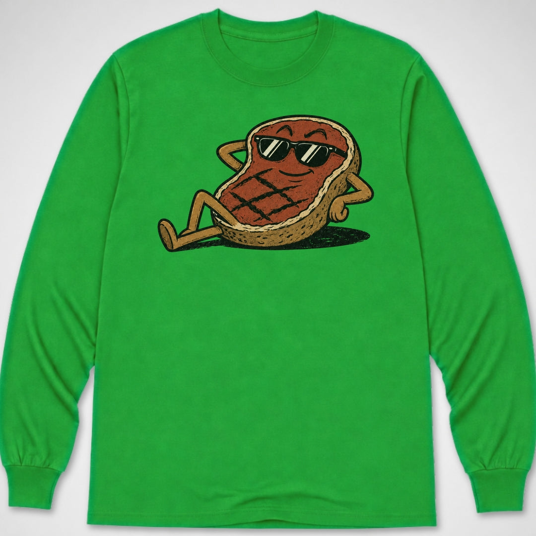 Steak a Pose — Long Sleeve Tee product image 4