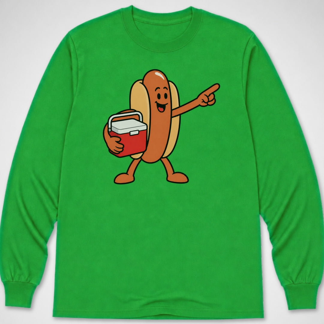 Hotdog Has Arrived — Long Sleeve Tee product image 1