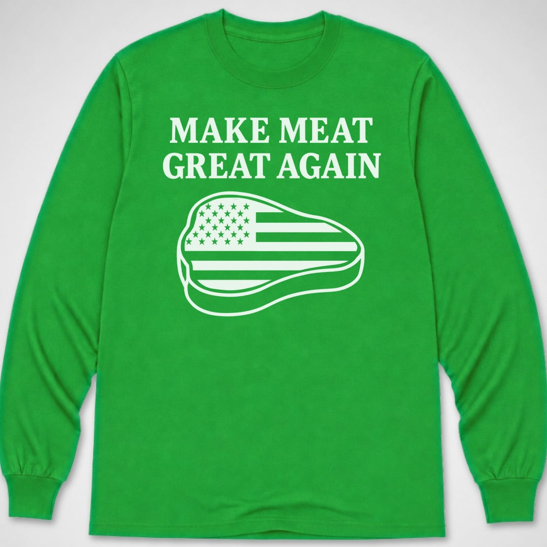 Make Meat Great Again — Long Sleeve Tee product image 5