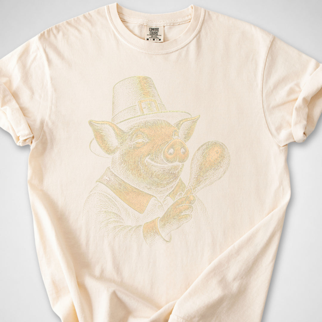 Pilgrim Pig — Premium Tee product image 8