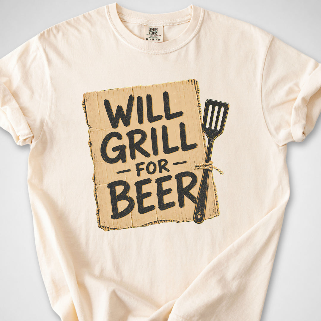 Will Grill For Beer — Premium Tee product image 8