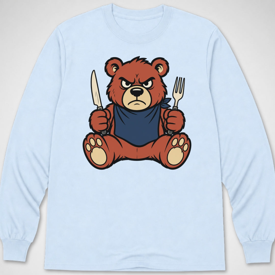 Hangry Bear — Long Sleeve Tee product image 9