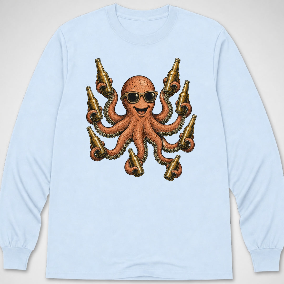Octo-Drinkin' — Long Sleeve Tee product image 9