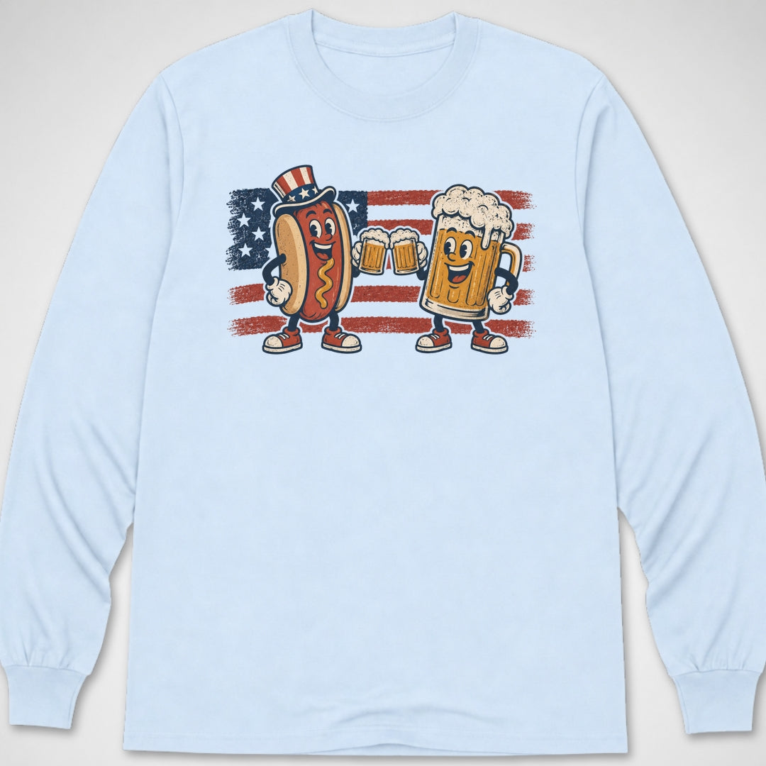 Cheers to Freedom — Long Sleeve Tee product image 3