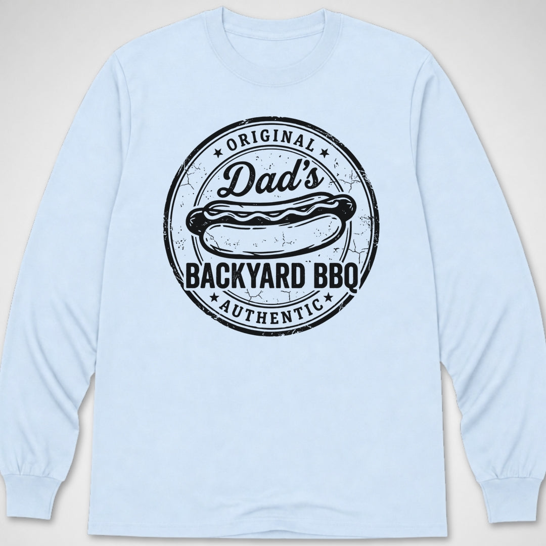 Dad's Backyard BBQ — Long Sleeve Tee product image 9
