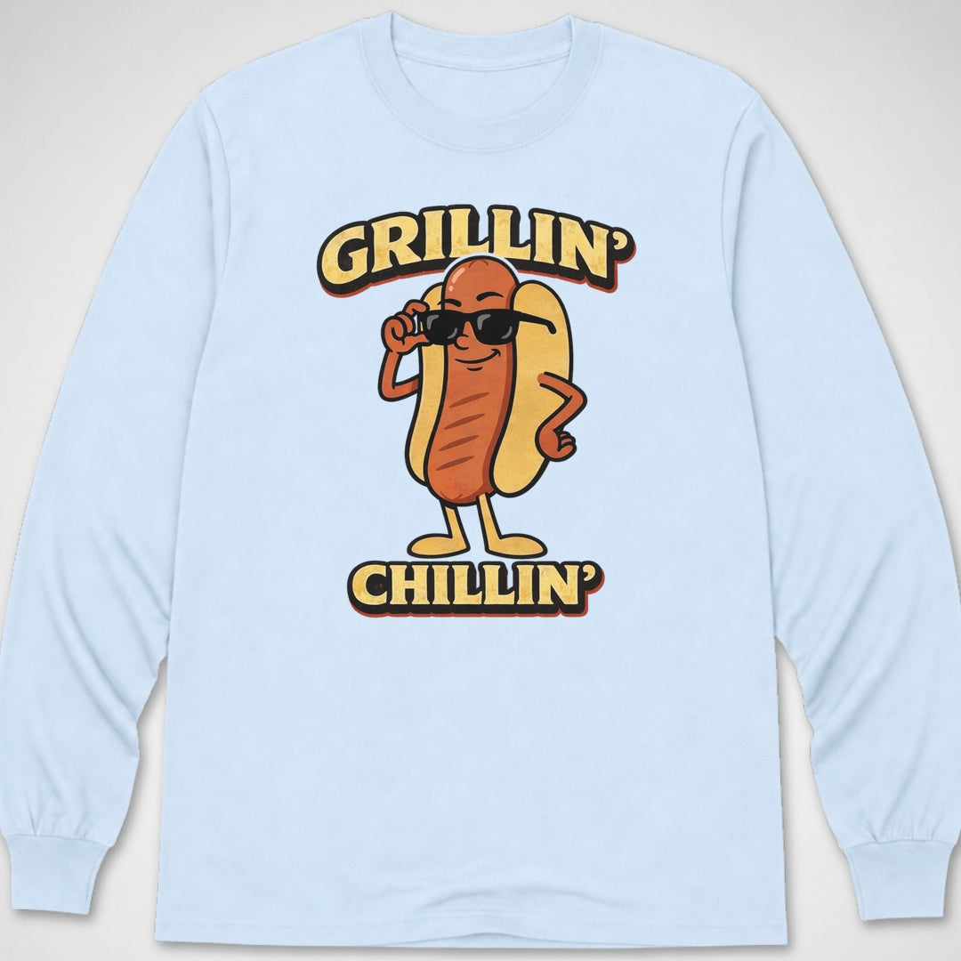 Grillin' & Chillin' — Long Sleeve Tee product image 9