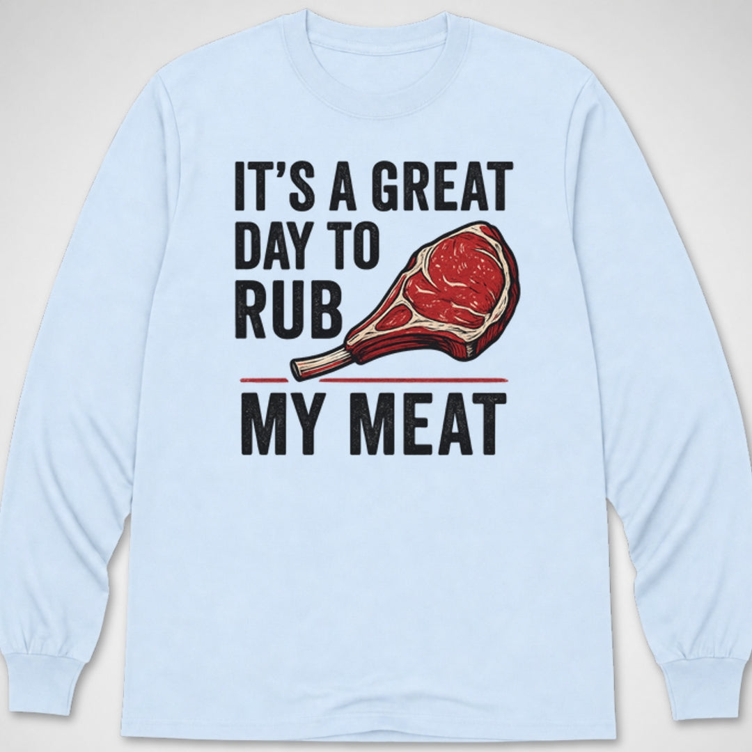 Rub My Meat — Long Sleeve Tee product image 9