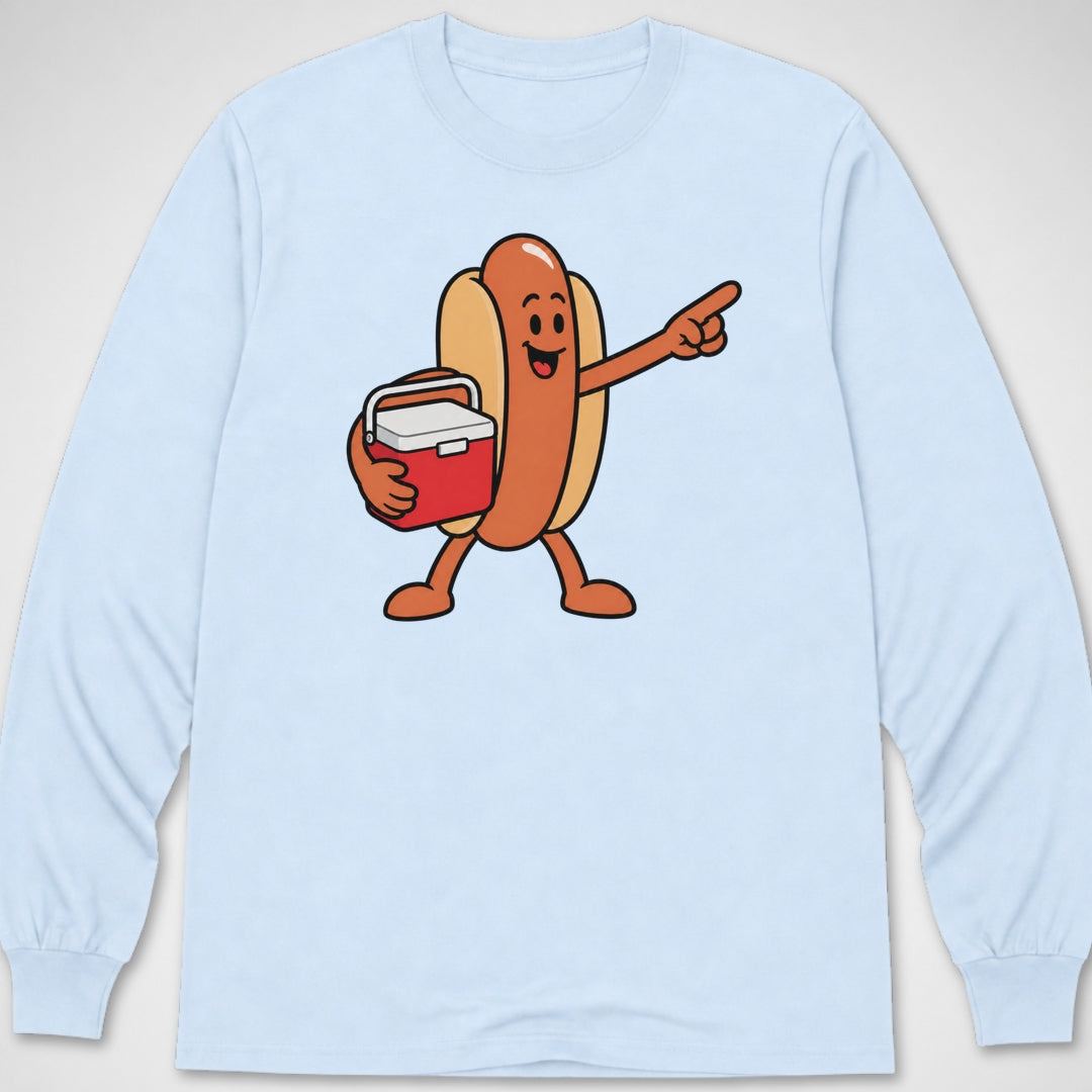 Hotdog Has Arrived — Long Sleeve Tee product image 9