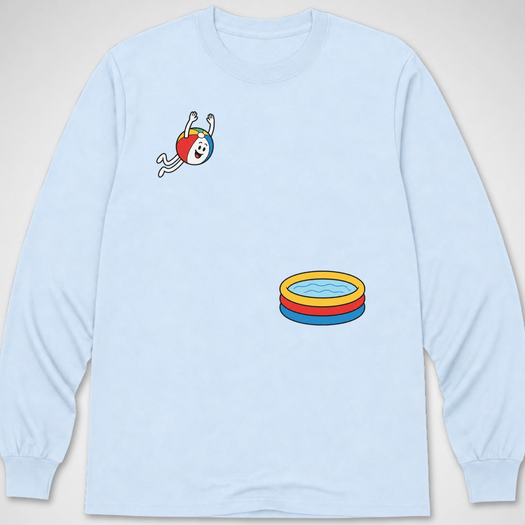 Beach Ball Dive — Long Sleeve Tee product image 1