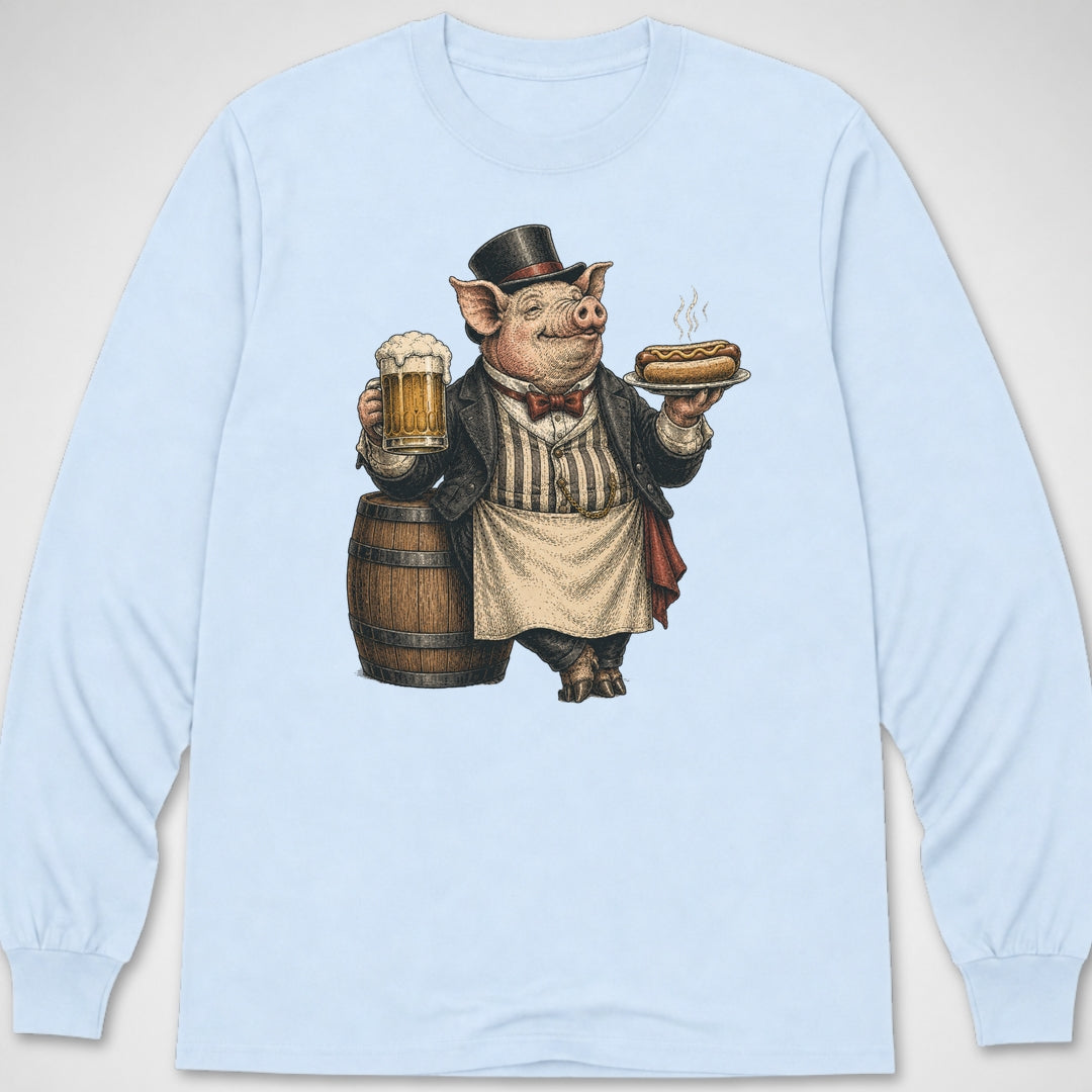 Swine Dining — Long Sleeve Tee product image 9