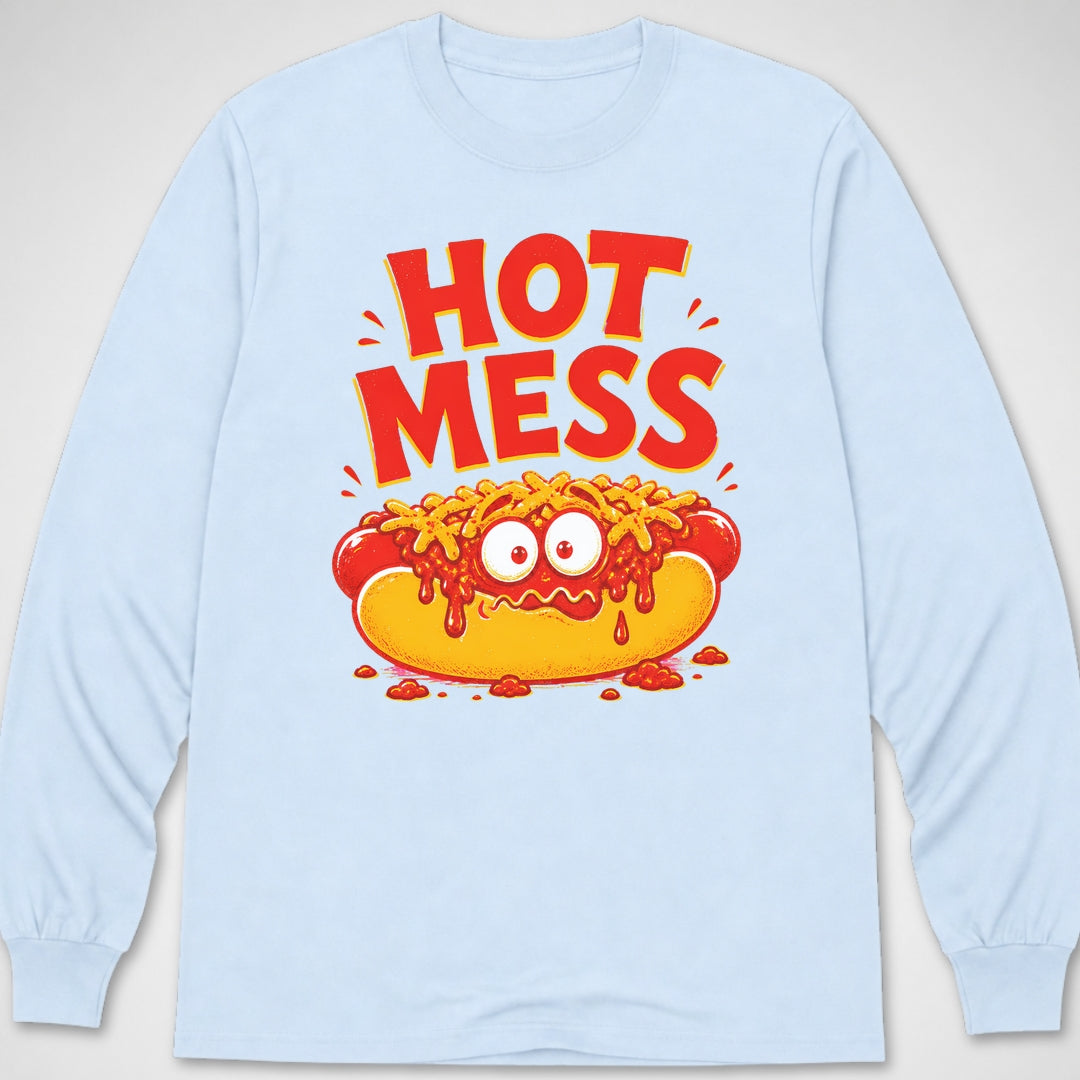 Hot Mess — Long Sleeve Tee product image 1