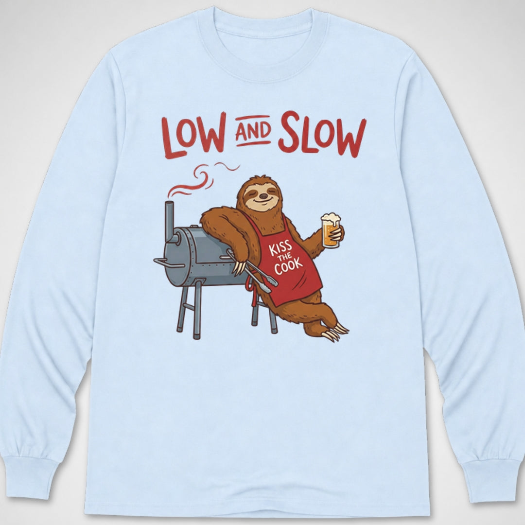 Smokin' Sloth Style — Long Sleeve Tee product image 9