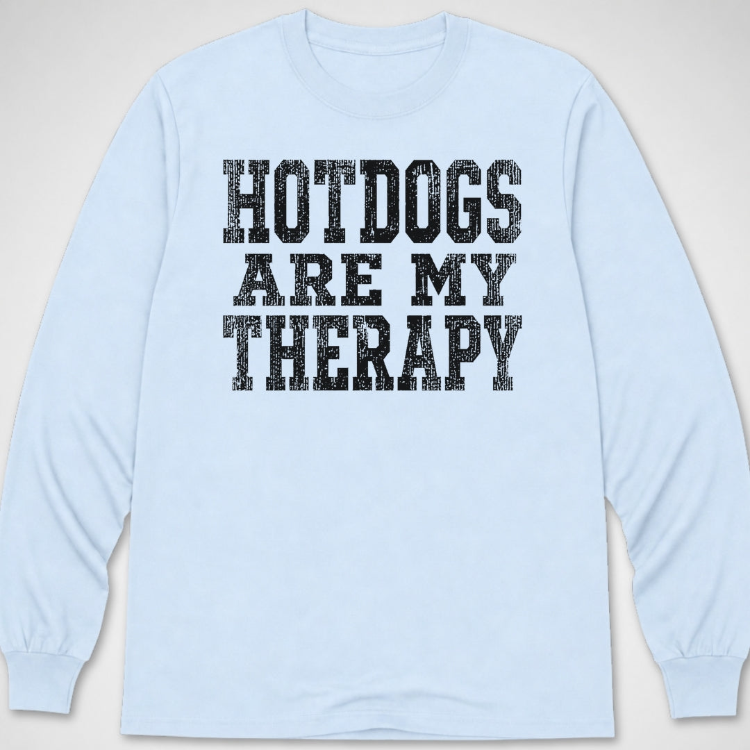 Hotdog Therapy — Long Sleeve Tee product image 9
