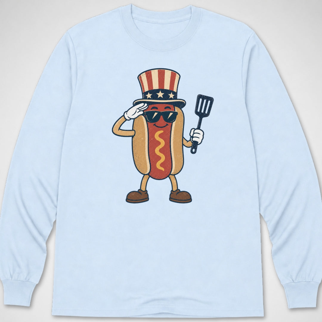 Uncle Sam's BBQ — Long Sleeve Tee product image 1