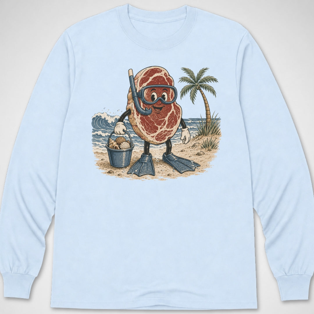 Scuba Steak — Long Sleeve Tee product image 1