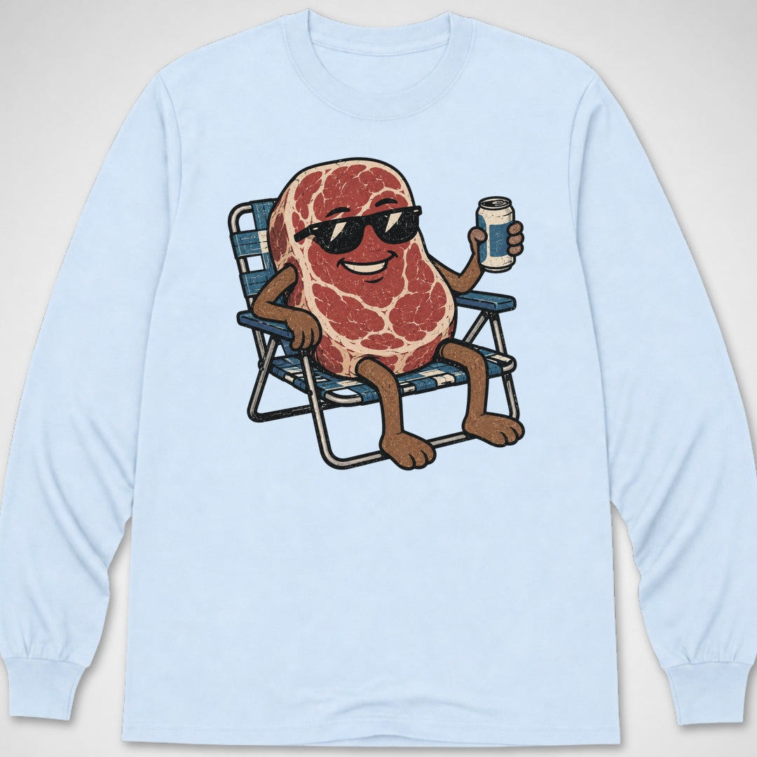 Steakation — Long Sleeve Tee product image 9