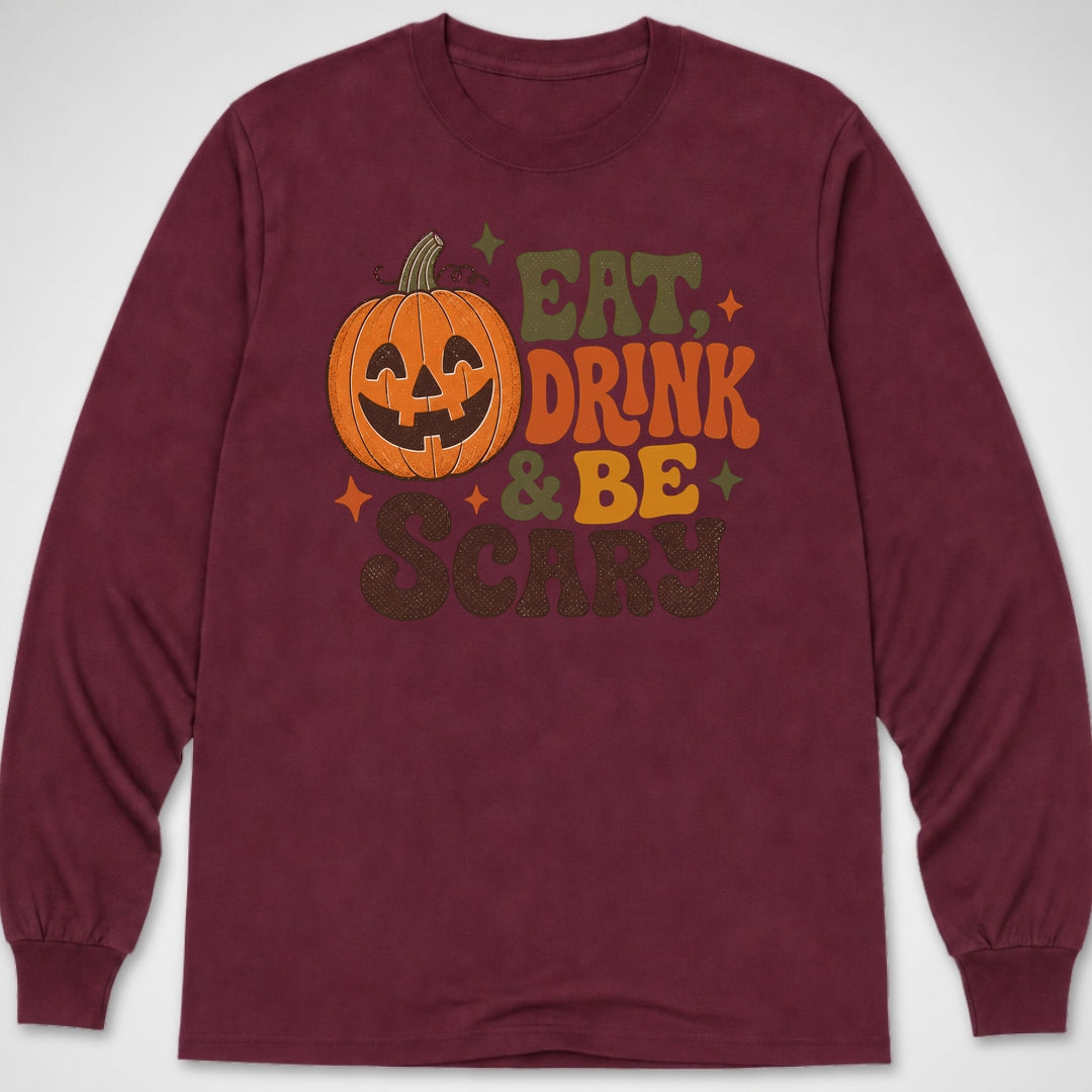 Eat, Drink & Be Scary — Long Sleeve Tee product image 4