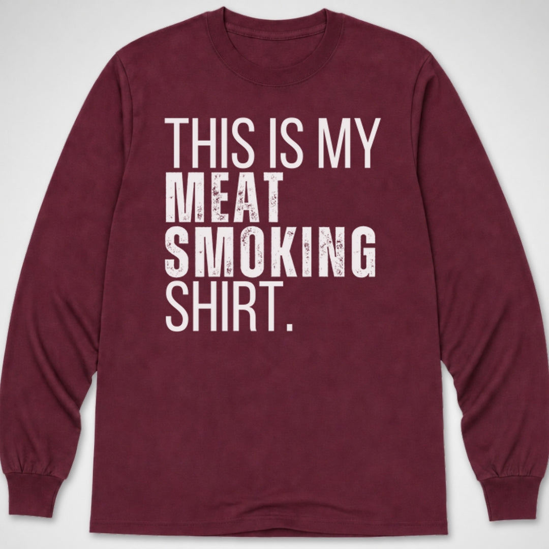 Meat Smoking Shirt — Long Sleeve Tee product image 4