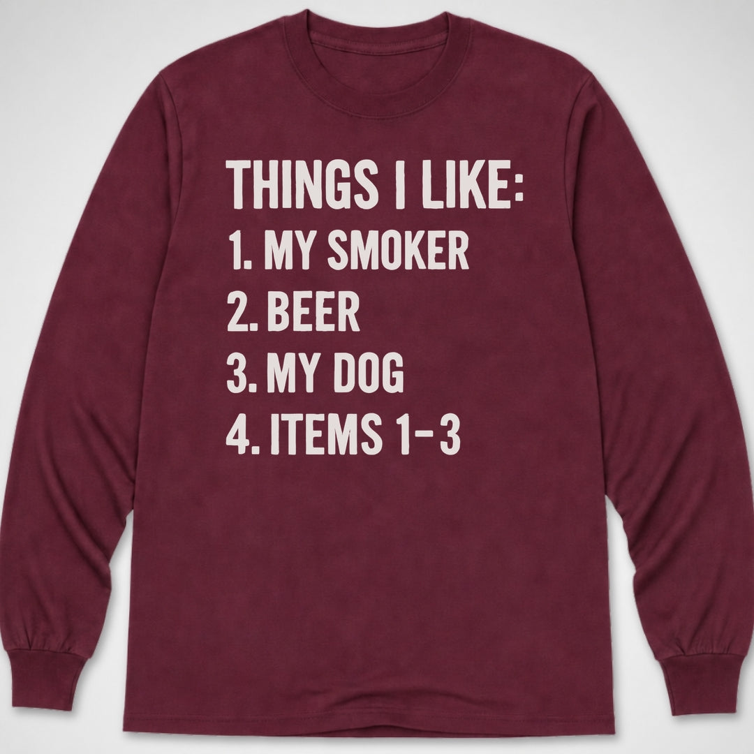 Things I Like — Long Sleeve Tee product image 4