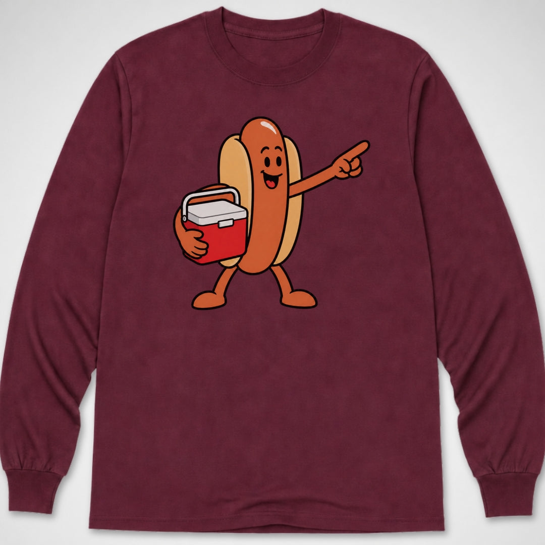 Hotdog Has Arrived — Long Sleeve Tee product image 4