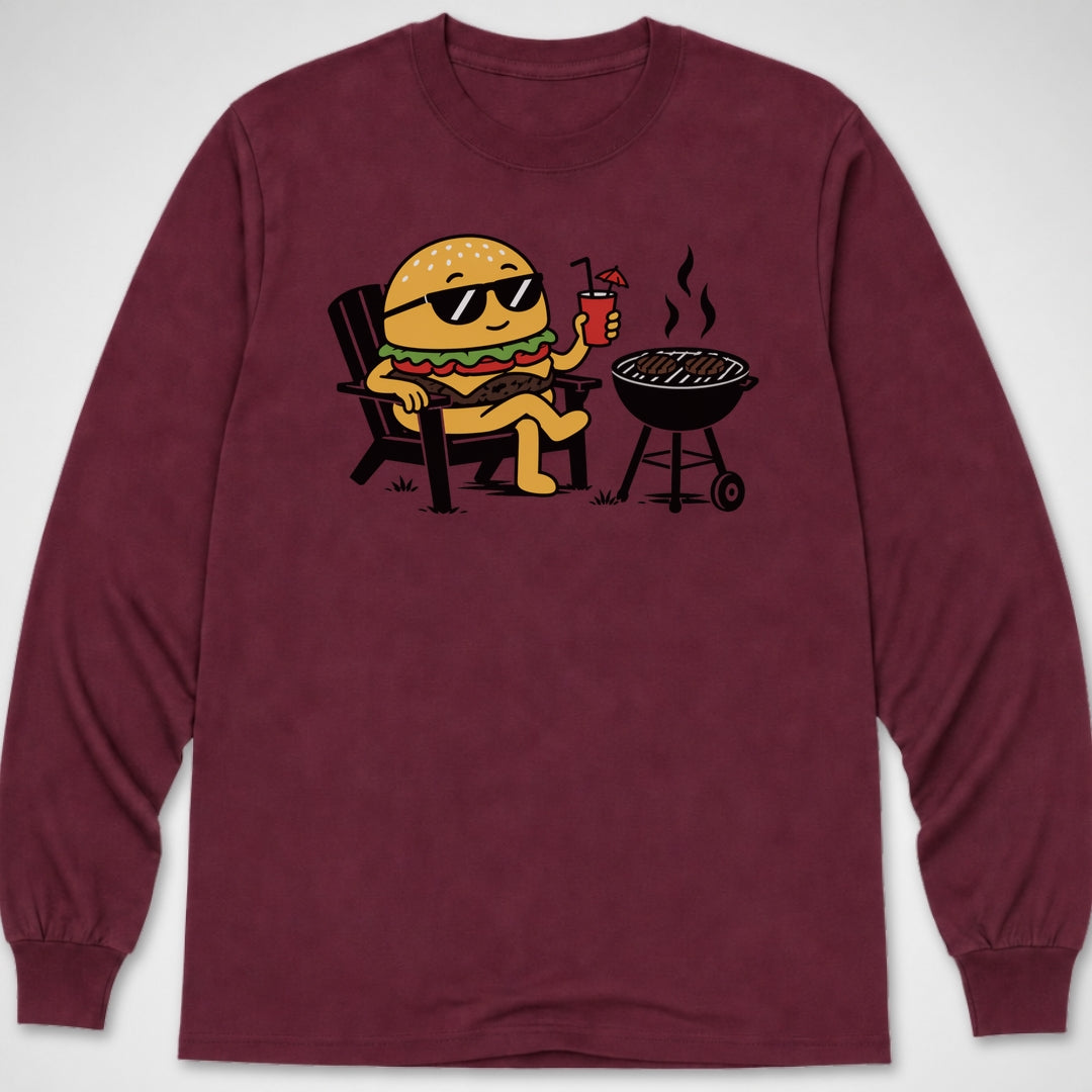 Burger Vibe — Long Sleeve Tee product image 1