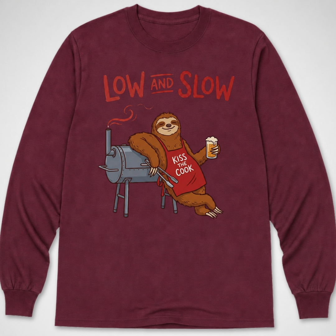 Smokin' Sloth Style — Long Sleeve Tee product image 4