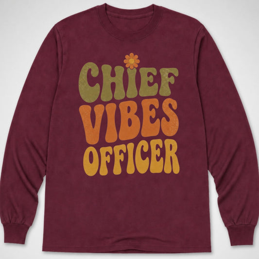 Chief Vibes Officer — Long Sleeve Tee product image 1