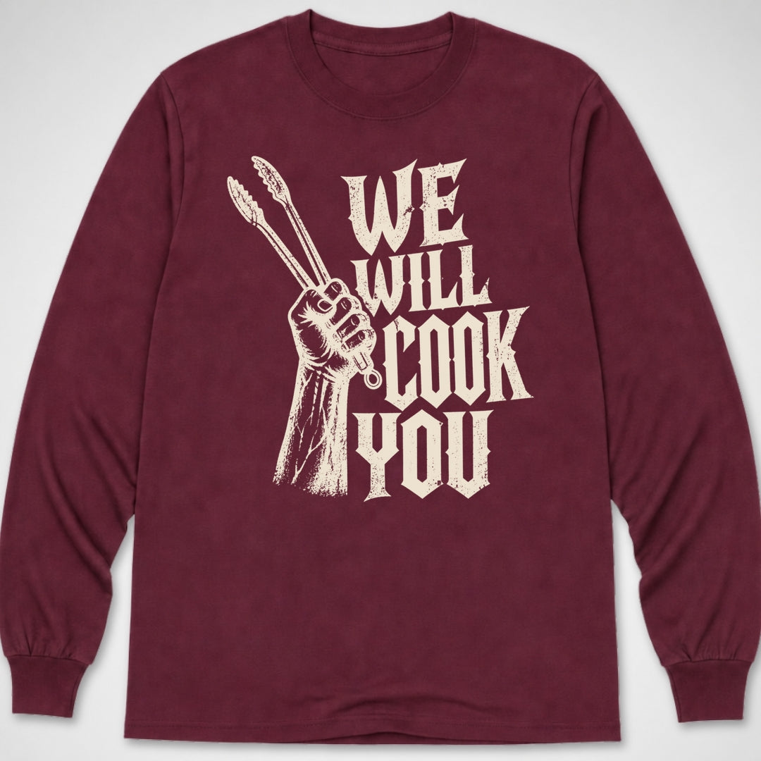 We Will Cook You — Long Sleeve Tee product image 3