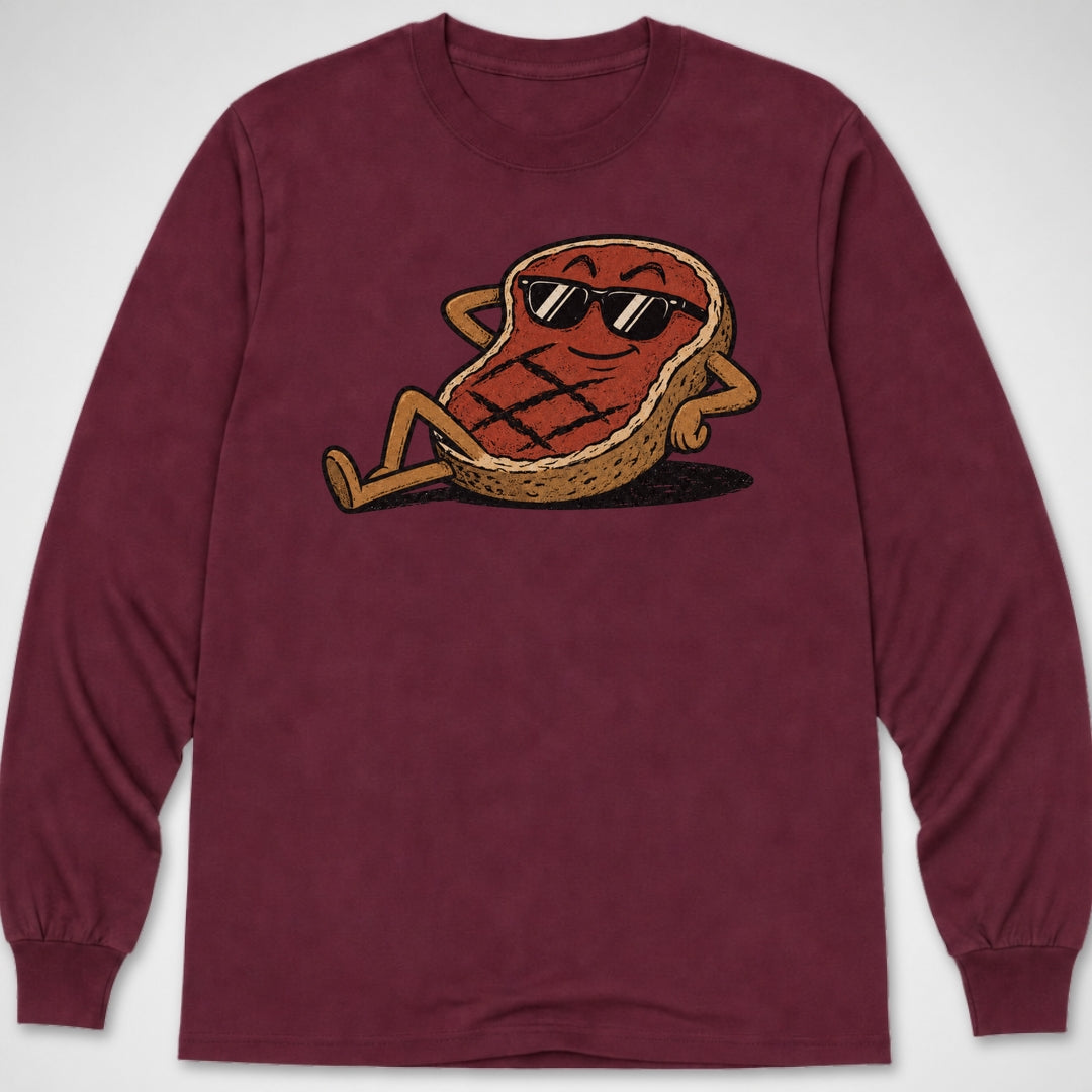 Steak a Pose — Long Sleeve Tee product image 3