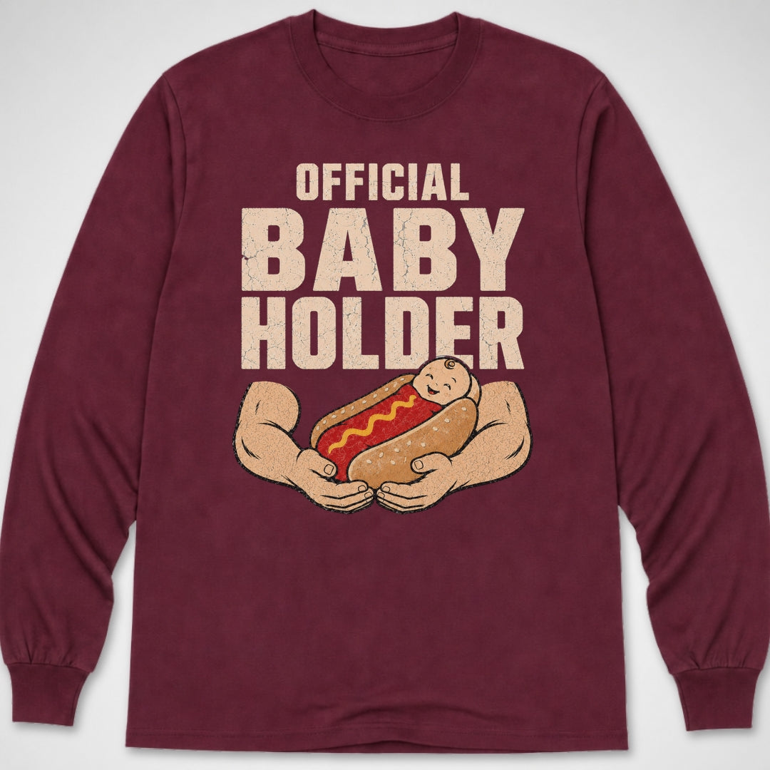 Official Baby Holder — Long Sleeve Tee product image 4