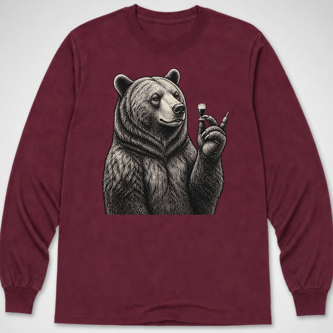 Classy Bear — Long Sleeve Tee product image 3