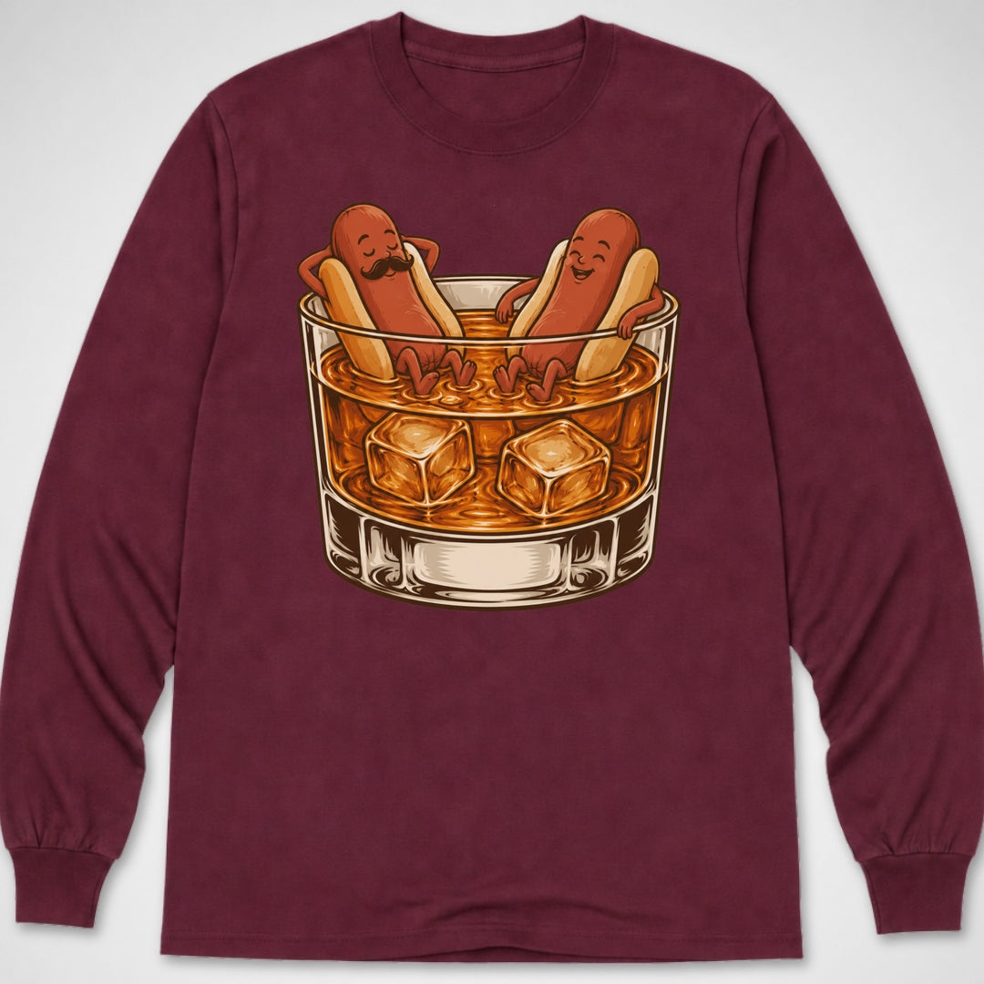 Bourbon Jacuzzi — Long Sleeve Tee product image 3